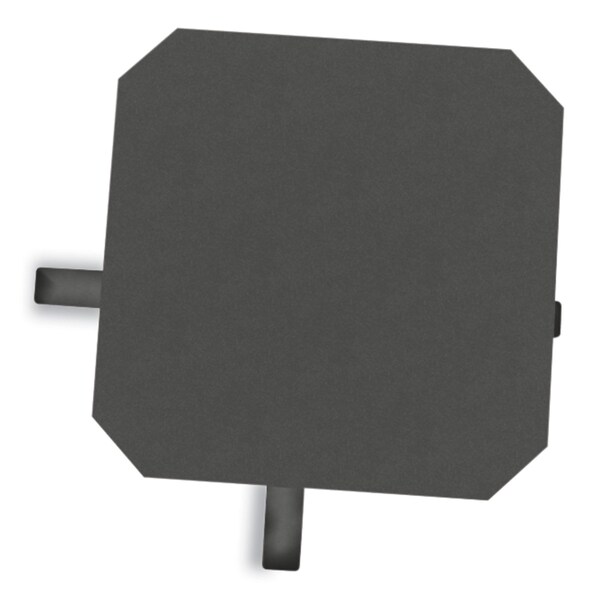 Hon Between Standing-Height X-Base for 42in Table Tops, 32.68w x 41.12h, Black - HBTTX42L.CBK