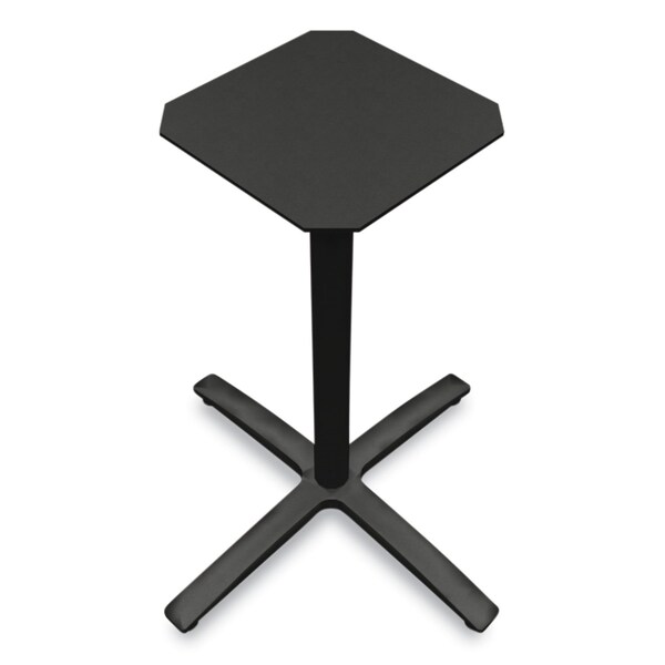 Hon Between Seated-Height X-Base for 30in to 36in Table Tops, 26.18w x 29.57h, Black - HBTTX30S.CBK