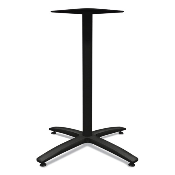 Hon Between Seated-Height X-Base for 30in to 36in Table Tops, 26.18w x 29.57h, Black - HBTTX30S.CBK