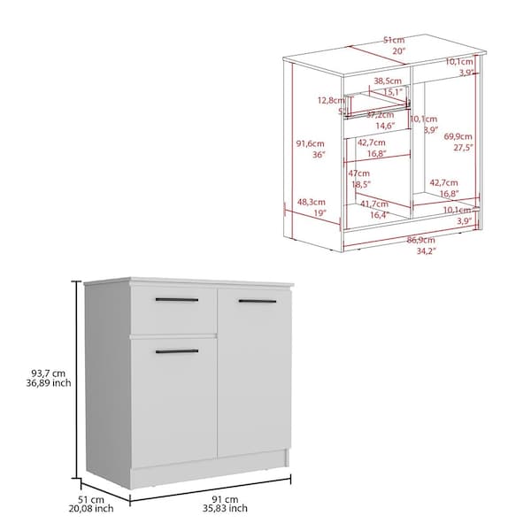 Tuhome Chicago Corner Bar Cabinet, Rack, Glass Door, Black - CLB9037