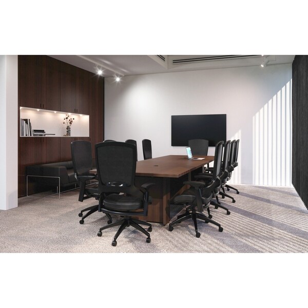 Lorell Prominence 2.0 Table Laminate Base w/ Door - PLB24MY