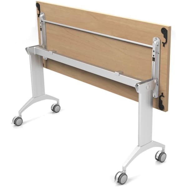 Kd Estanteria 72 in. Link Table Flip Base, Metallic Silver - KD3199885
