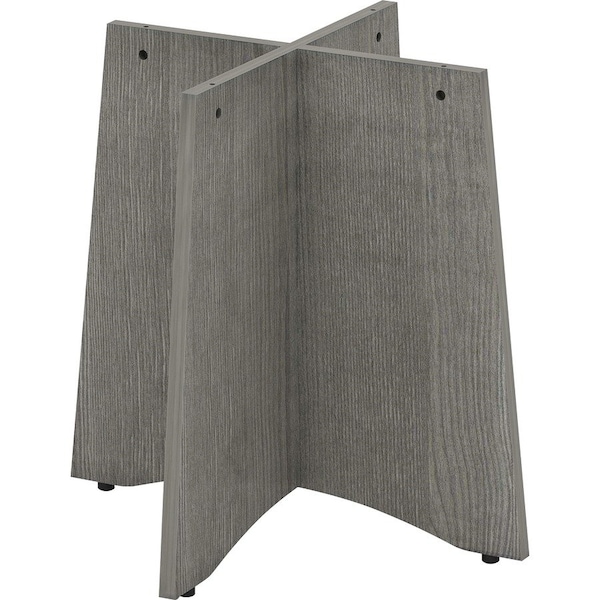 Lorell Base, f/42"/48" Dia Top, Box 2/2, 24"x24"x29", Weathered CCL - LLR69589