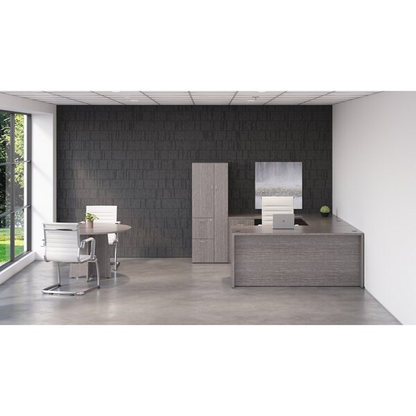 Lorell Base, f/42"/48" Dia Top, Box 2/2, 24"x24"x29", Weathered CCL - LLR69589