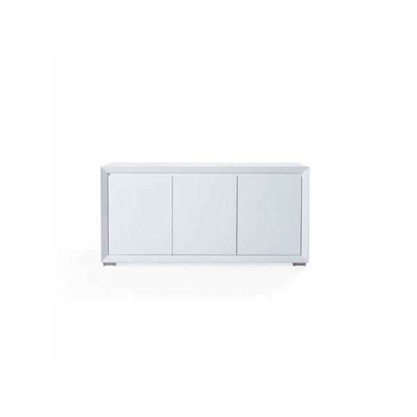 Whiteline Imports Whiteline  Norbury Buffet, High White Gloss - 30 x 61 x 20 in. - SB1613-WHT