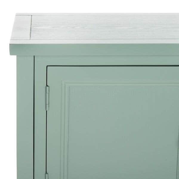 Safavieh Charlotte Sideboard- Aqua Smoke - 34 x 15 x 45.7 in. - AMH6517H