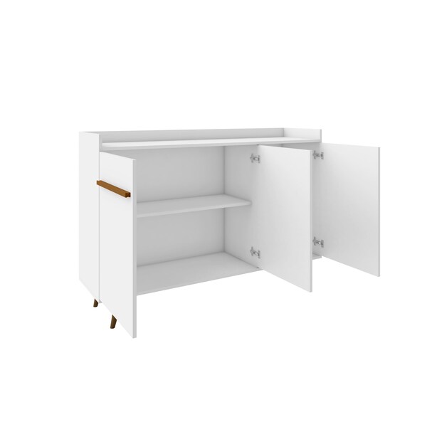 Manhattan Comfort Bradley 53.54 Buffet Stand, White - 230BMC6
