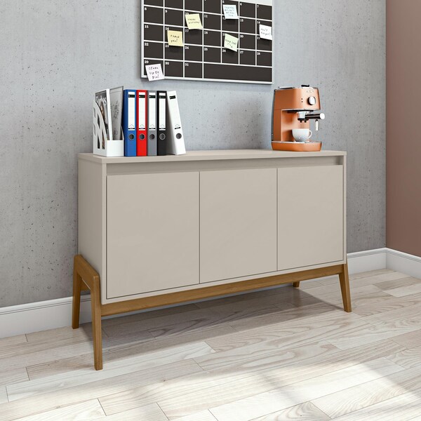 Manhattan Comfort Gales 48.5 Sideboard in Off-White - SB-62676-OW