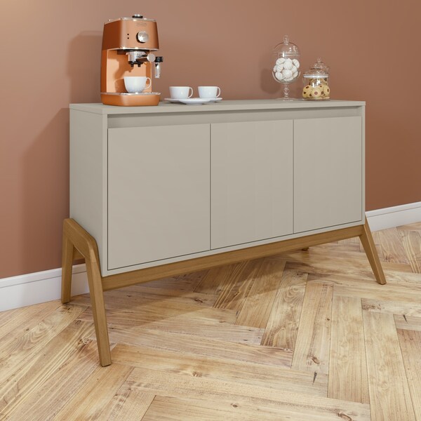 Manhattan Comfort Gales 48.5 Sideboard in Off-White - SB-62676-OW