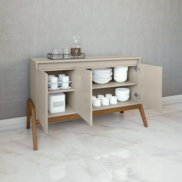 Manhattan Comfort Gales 48.5 Sideboard in Off-White - SB-62676-OW