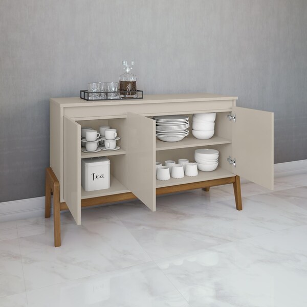 Manhattan Comfort Gales 48.5 Sideboard in Off-White - SB-62676-OW