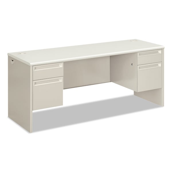 Hon Kneespace Credenza, 72w x 24d x 29 1/2h, Silver Mesh/Light Gray - H38854.B9.Q
