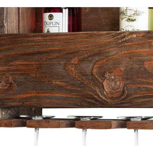Alaterre Furniture Modesto - Reclaimed Wood Wine Rack - AMSA3120