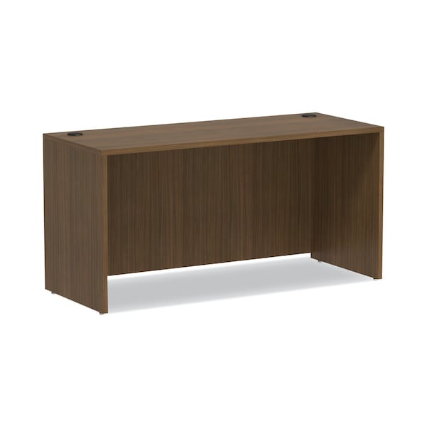Alera Valencia Credenza Shell, 59 1/8" x 23 5/8" x 29 5/8", Modern Walnut - ALEVA256024WA