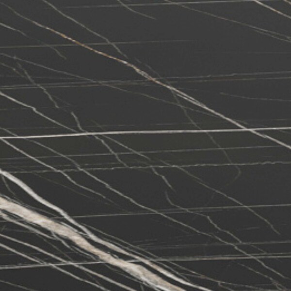 Manhattan Comfort Haley Sideboard 78.7 in White & Black Marble  in White and Black Marble - SB002-WB