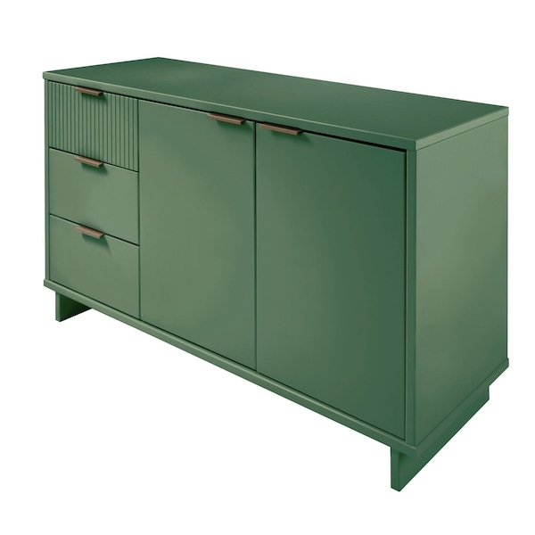 Manhattan Comfort Granville 55.07 Sideboard in Sage Green - SB-5003