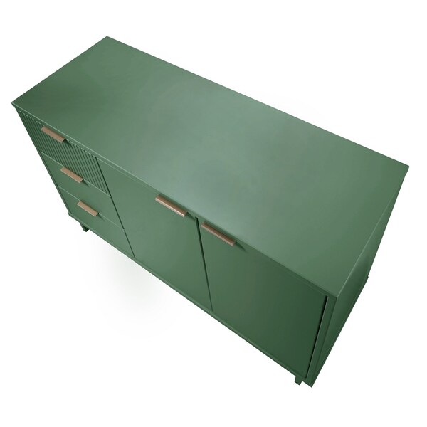 Manhattan Comfort Granville 55.07 Sideboard in Sage Green - SB-5003