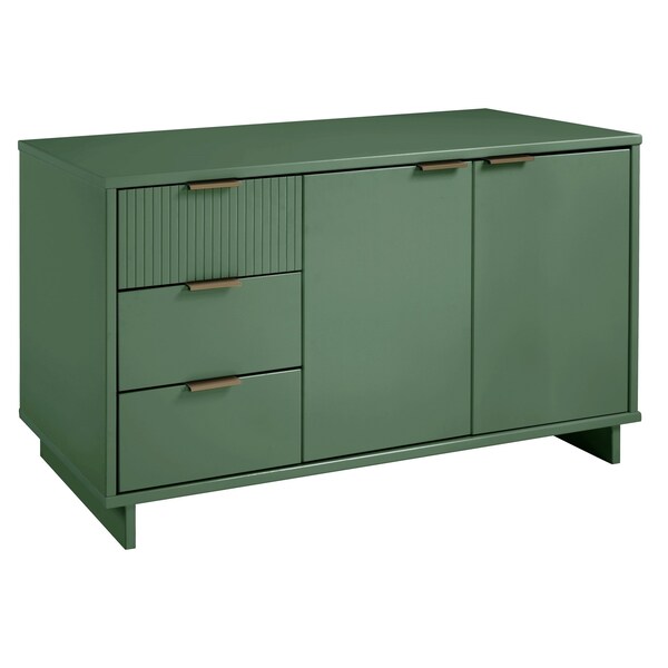 Manhattan Comfort Granville 55.07 Sideboard in Sage Green - SB-5003