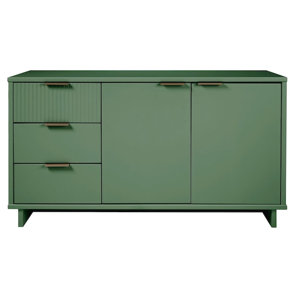 Manhattan Comfort Granville 55.07 Sideboard in Sage Green - SB-5003