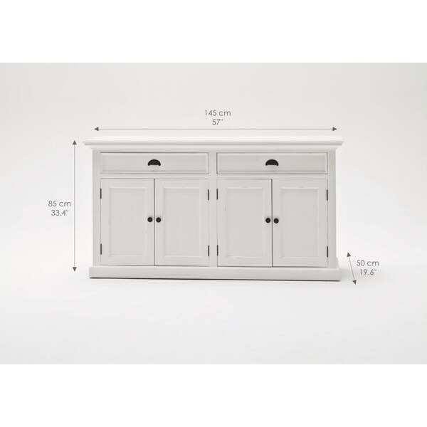 Made-To-Order Halifax Novasolo Classic Buffet, White - MA3649319
