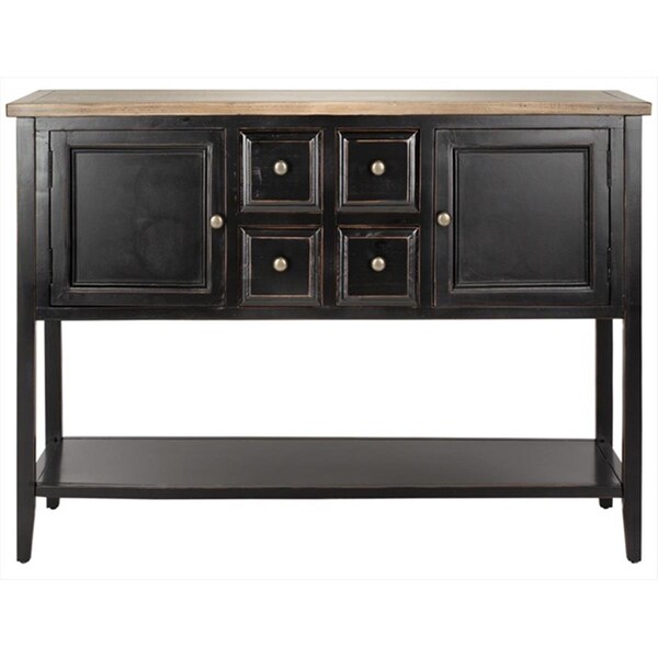 Safavieh Charlotte Sideboard - Black - AMH6517D