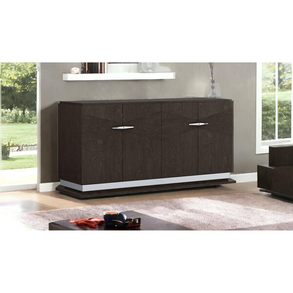 Homeroots Gray Buffet 67 x 20.5 x 32.5 in. - 366369