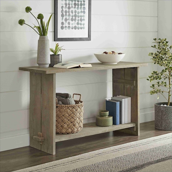 Alaterre Furniture Castleton Mango Wood 52"W Console - AWTR1027