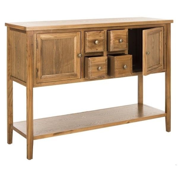 Safavieh Charleston Oak Finish Sideboard - AMH6517A