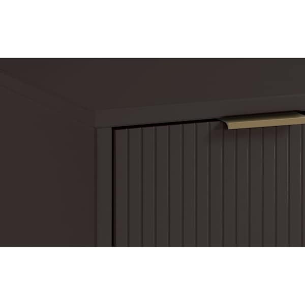 Manhattan Comfort Granville 55.07 Sideboard in Dark Grey - SB-5005