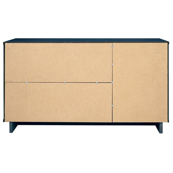 Manhattan Comfort Granville 55.07 Sideboard in Midnight Blue - SB-5004