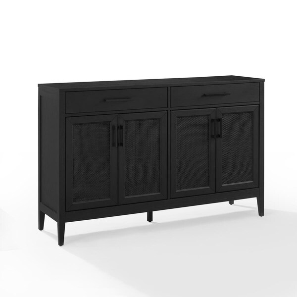 Crosley Furniture Milo Sideboard, Black - CF4215-BK