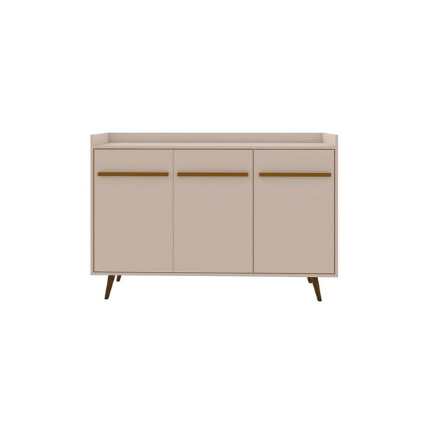 Designed To Furnish Bradley Buffet Stand with 4 Shelves in Off White, 38.58 x 53.54 x 14.53 in. - DE2106948