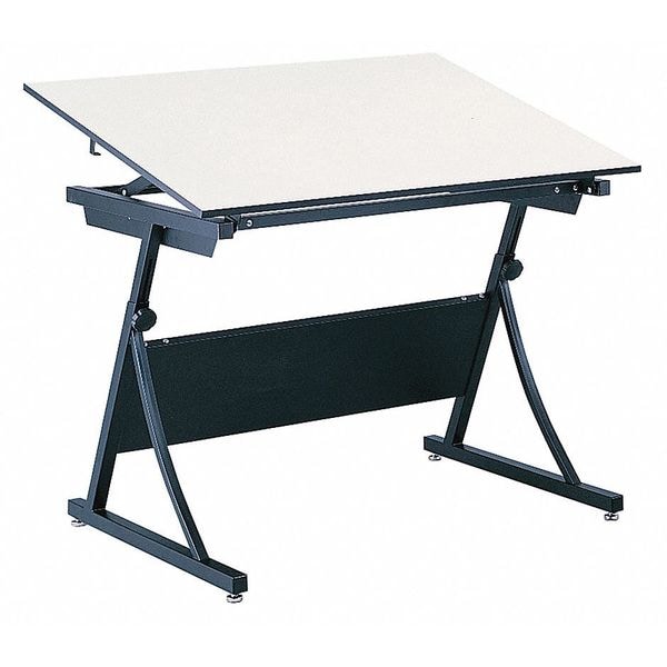 Safco Drafting Table Base , 43" W 29" to 37.5" H,  - 3957