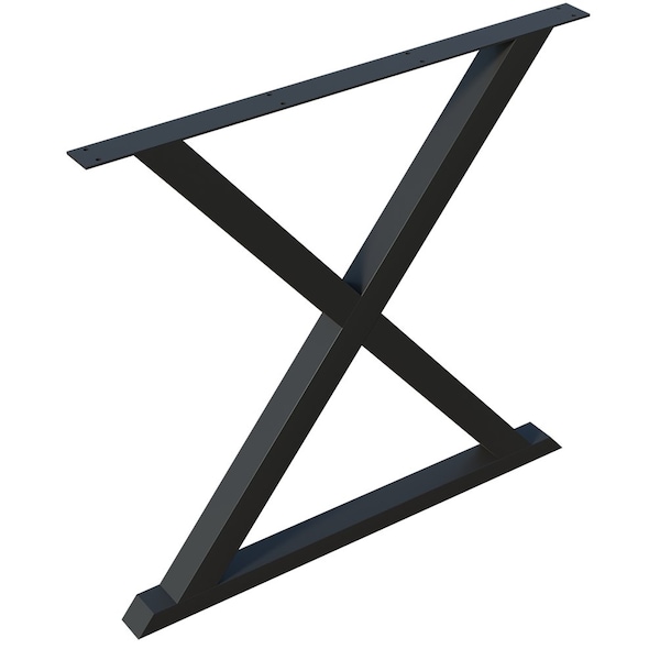 Designs Of Distinction 36"W x 34.5"H Flat Black X-Base - 01XBS3436WR1