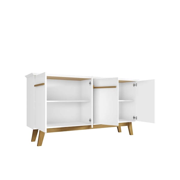 Manhattan Comfort Yonkers 62.99 Sideboard, White - 232BMC6