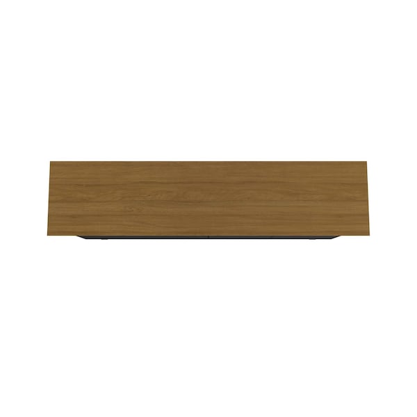 Manhattan Comfort Yonkers 62.99 Sideboard, Black and Cinnamon - 232BMC82