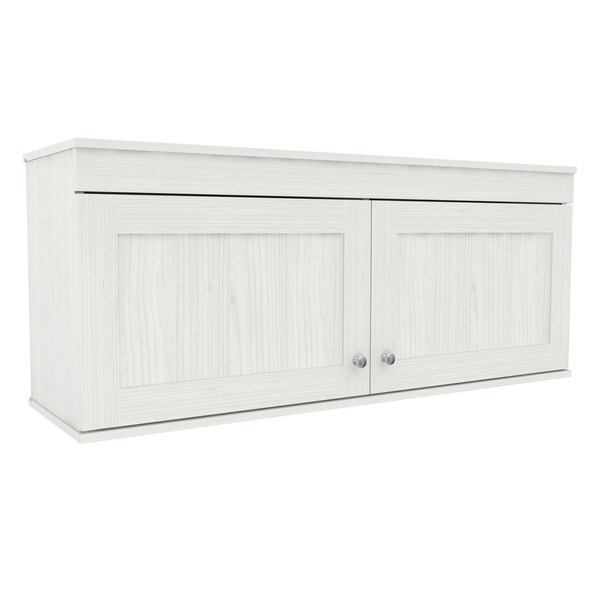 Inval Buffet Cabinet 47.2 in. W x 19.69 in. H x 13.54 in. D in Washed Oak Wall Mounted 2-Door - GCS-149