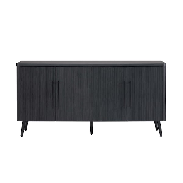 Manhattan Comfort Jodie Sideboard in Charcoal Grey - SB001-GY