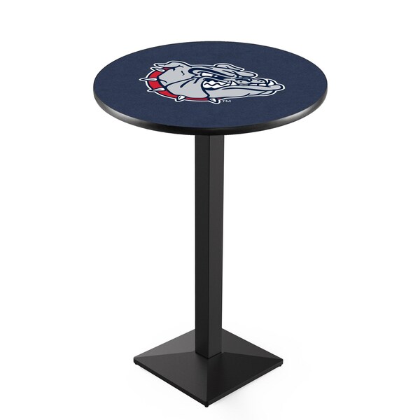 Holland Bar Stool Co 42" Blk Wrinkle Gonzaga Pub Table, 36" dia. Top - L217B4236GONZGA
