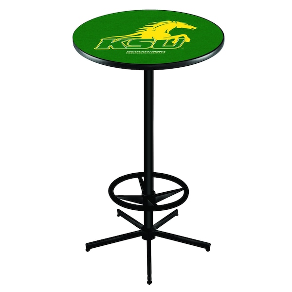 Holland Bar Stool Co 42" Black Kentucky State University Pub Table - L216B4236KYSTUN