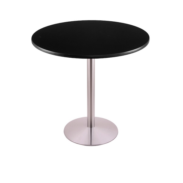 Holland Bar Stool Co 36" 214 Stainless Table, 36" dia. Top - 214-2236SS36R