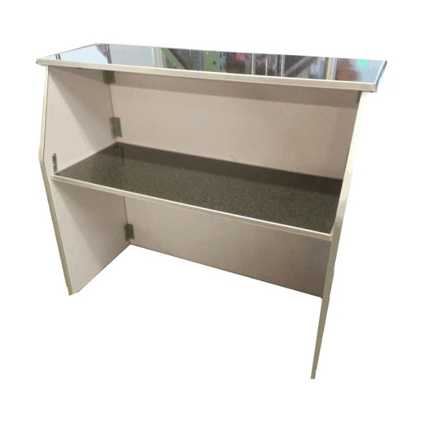 Atlas Commercial Products White Portable Folding Bar - FB26WH
