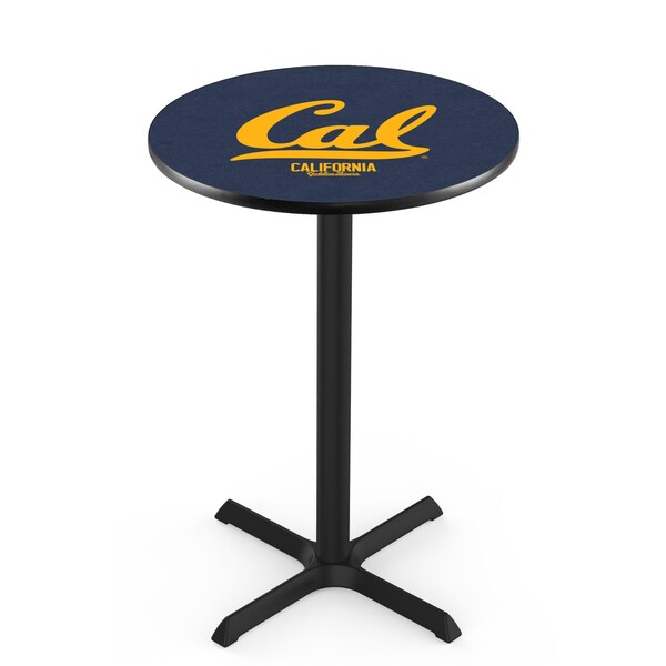Holland Bar Stool Co 42" Blk Wrinkle Cal Pub Table - L211B4228CAL-UN