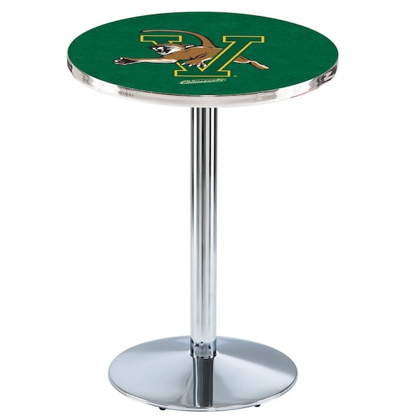 Holland Bar Stool Co 42" Chrome Vermont Pub Table, 36" dia. Top - L214C4236VERMNT