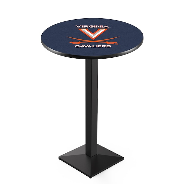 Holland Bar Stool Co 36" Blk Wrinkle Virginia Pub Table - L217B3628VRGNIA
