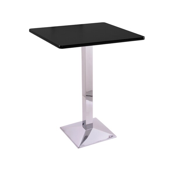 Holland Bar Stool Co 36" 217 Chrome Table, 30" x 30" Square Top - 21736CH30SQ