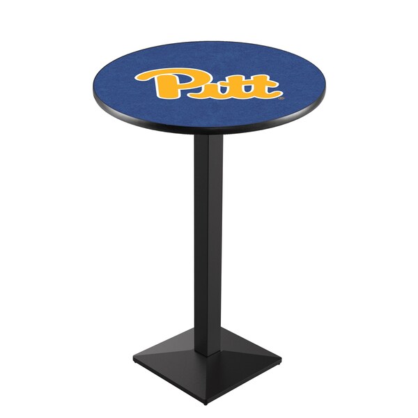 Holland Bar Stool Co 36" Blk Wrinkle Pitt Pub Table - L217B3628PITTSB