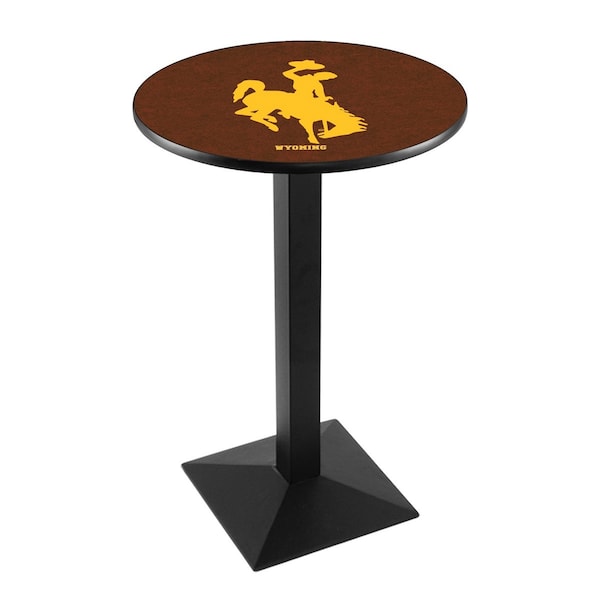 Holland Bar Stool Co 42" Blk Wrinkle Wyoming Pub Table - L217B4228WYMNG