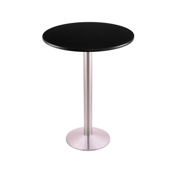 Holland Bar Stool Co 42" 214 Stainless Table, 30" dia. Top - 214-1642SS30R