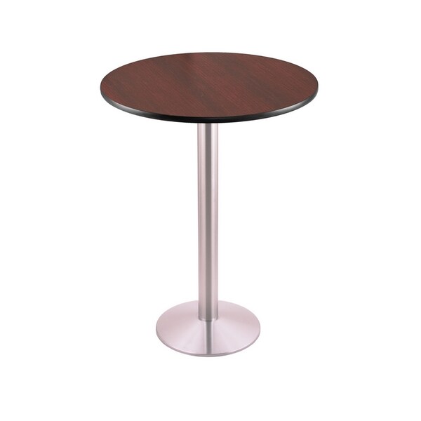 Holland Bar Stool Co 42" 214 Stainless Table, 30" dia. Top - 214-1642SS30R